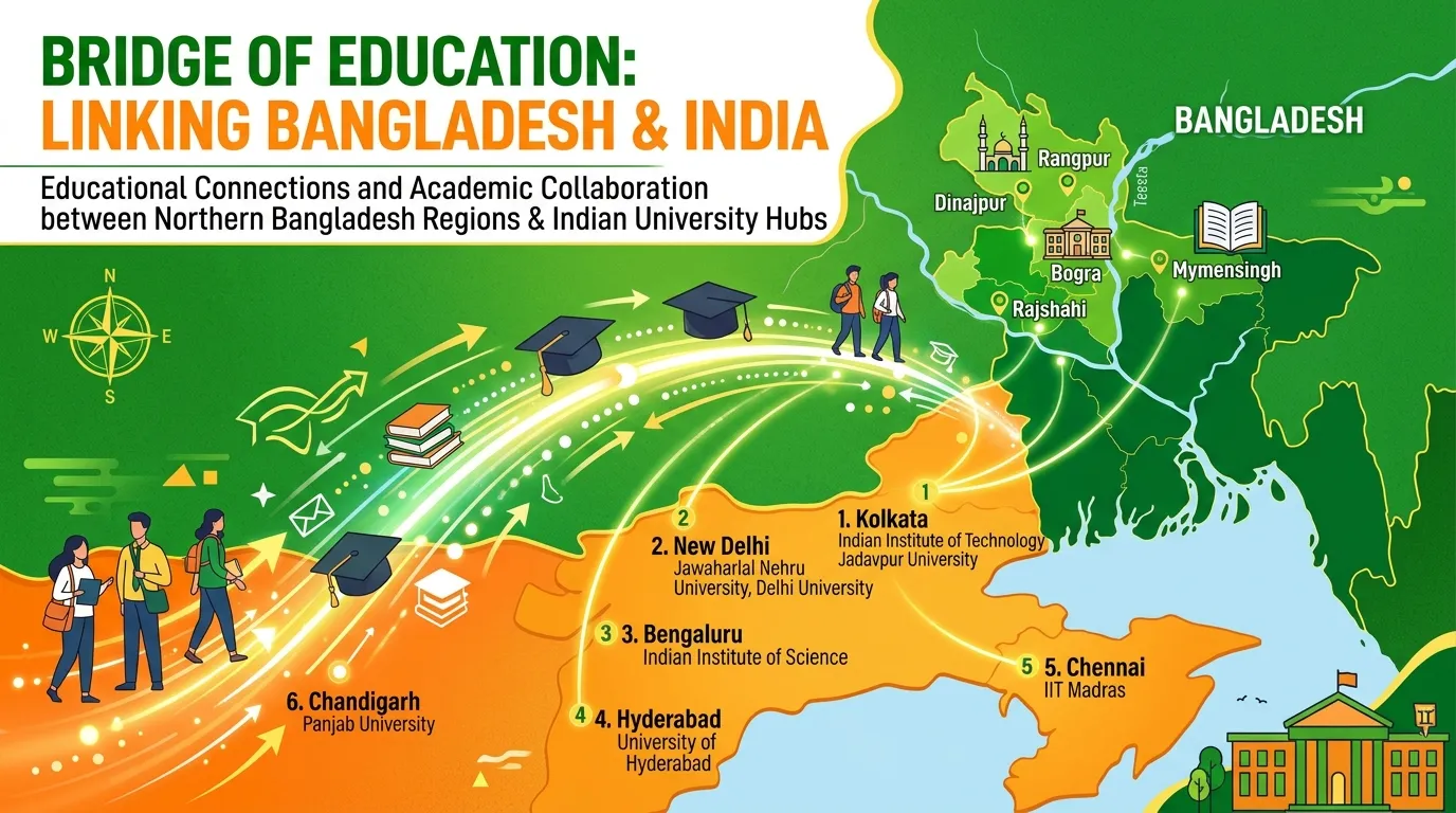 Higher education guide for Dinajpur and Rangpur students planning India admissions