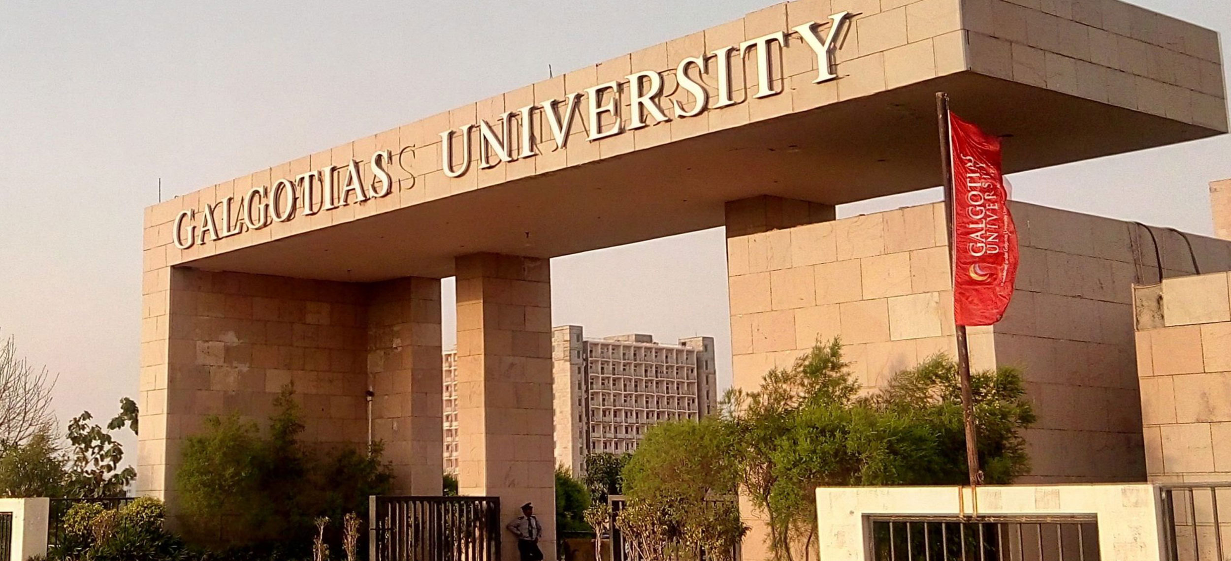 Main block of Galgotias University