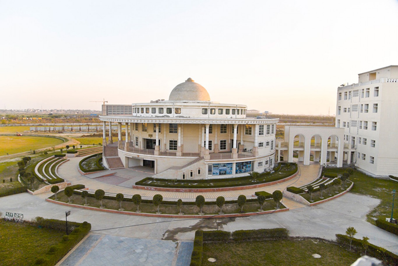 Campus view of Noida International University