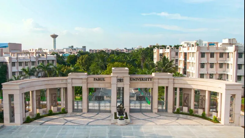 Campus buildings of Parul University